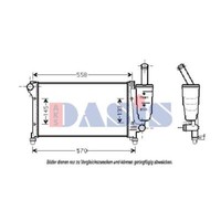 KüHler WasserküHler MotorküHler Passend FüR Fiat Panda 169 1.1 1.2 169