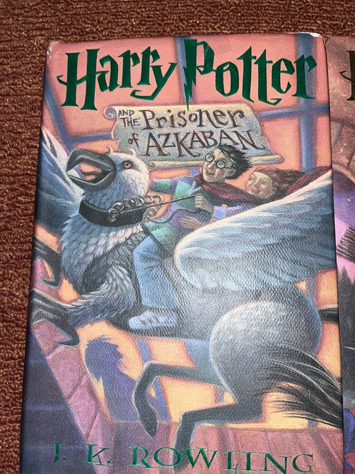 Harry Potter Full Book Set Volumes 1-7 Hardcover by J. K. Rowling 1st Edition - Image 3 of 4