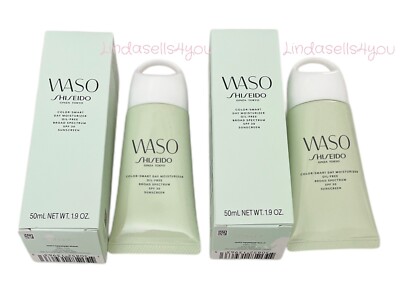 Waso Shiseido 2x Color Smart Day Moisturizer Oil-Free SPF 30 Sunscreen 1.9 fl oz