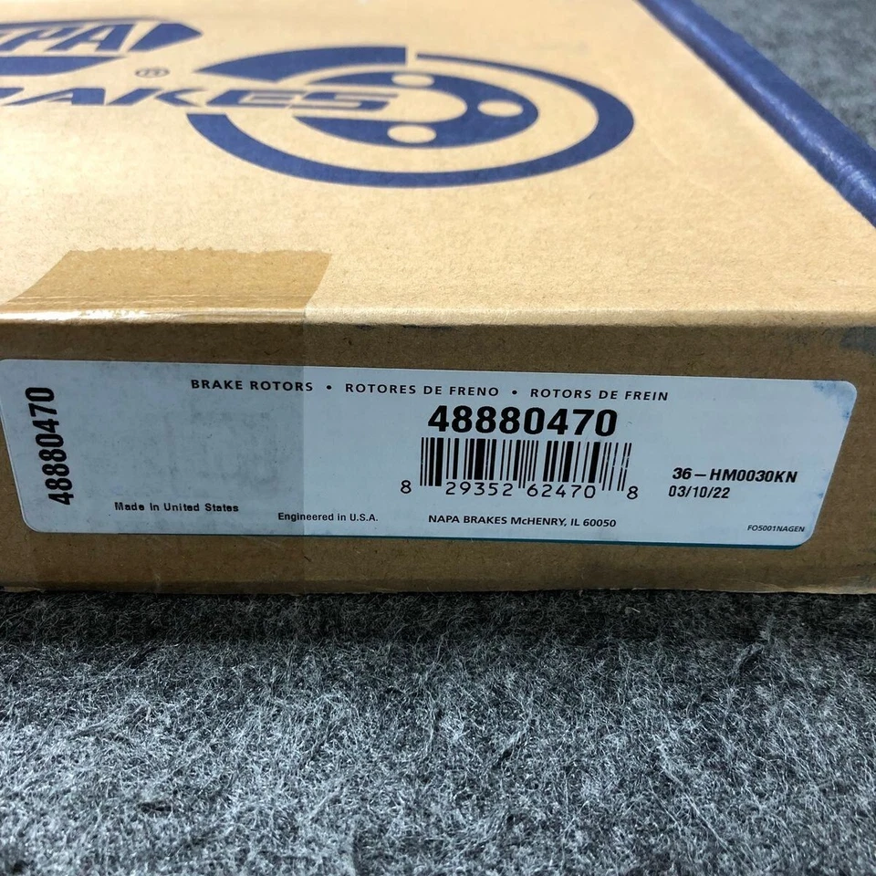 Rotor de freno Napa Premium 48880470 Toyota Camry 2007-2011... Foto 3 de 4