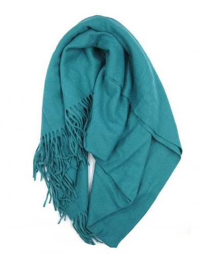 Women Ladies Winter Scarf Cashmere Bland Plain Printed Tassel Hem Pompom Scarf - Picture 83 of 275