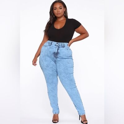 ladies jeans super high waist denim skinnies fashion nova