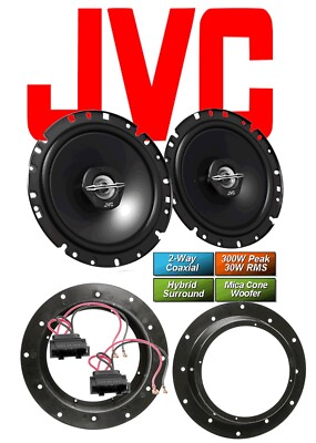 JVC Lautsprecher für VW NEW BEETLE CABRIO 1998-2010 Türen vorne große Aufnahme