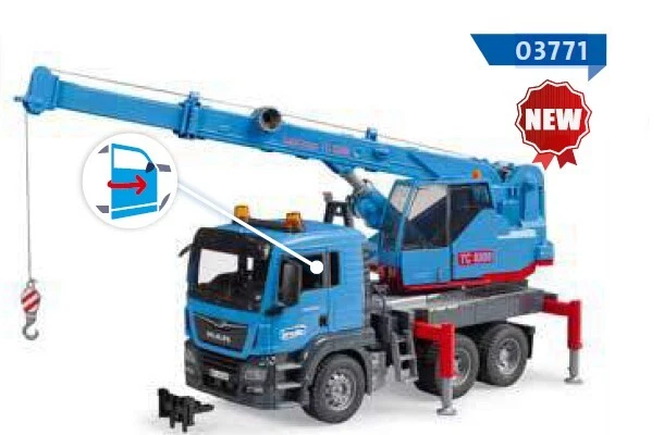 BRUDER Truck Crane Man TGS 1 16 BRU3771