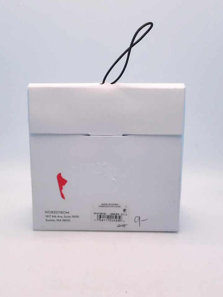 Nordstrom Rack Cancer Zodiac Necklace Gold Tone Layered Dainty Clear