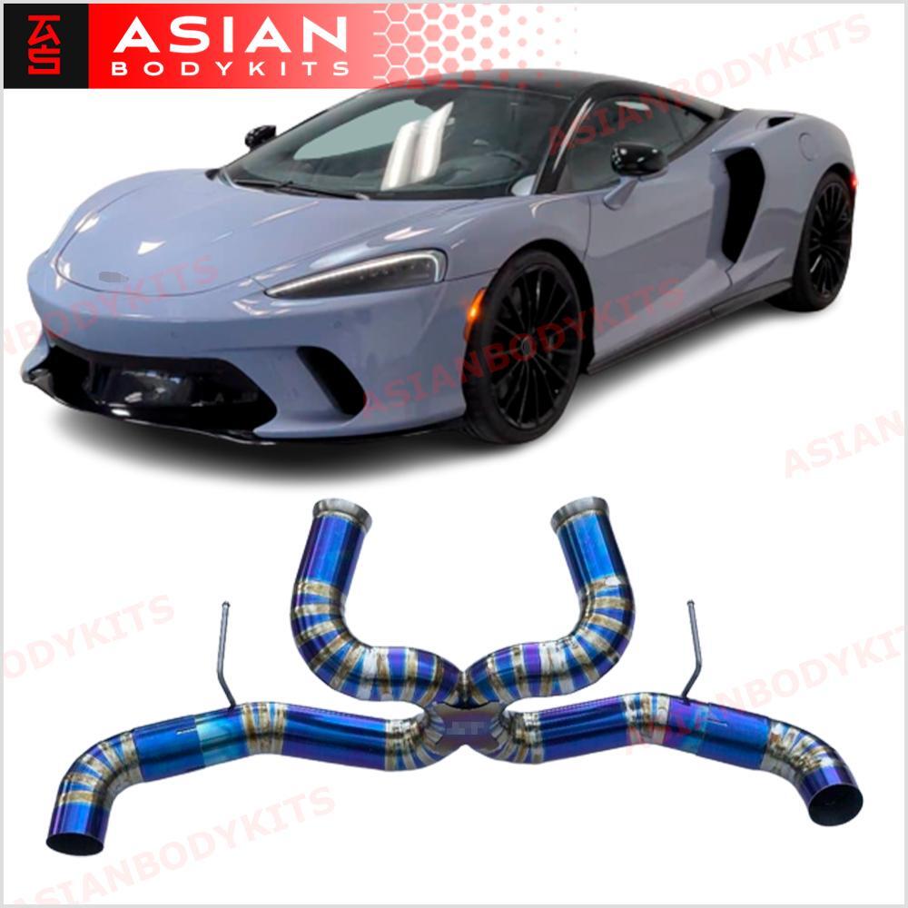 TITANUM X PIPE EXHAUST CATBACK for McLaren GT 2019+