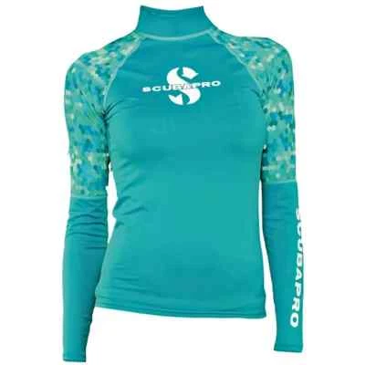 Scubapro Rash Guard Damen Langarm Shirt UPF-50 Gr. XS-XL - Bild 1 von 4