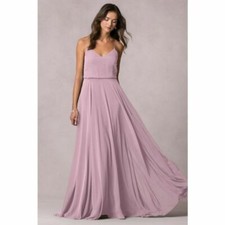 Jenny Yoo 'Inesse' Sweet Pea Luxe Chiffon Dress