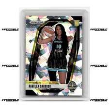 2024 Panini Prizm WNBA - Cracked Ice Prizm #149 Kamilla Cardoso Rookie SP