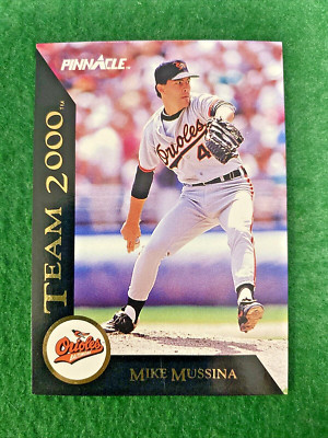 1991 Score Pinnacle #1 SP Team 2000 Mike Mussina Baltimore Orioles MLB