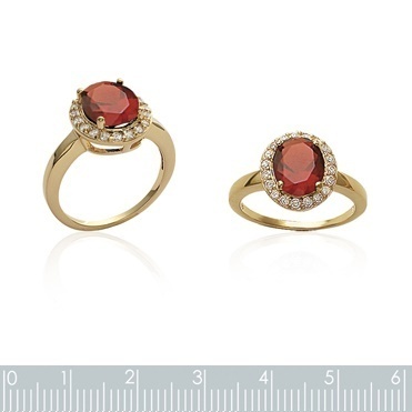 Trio De Boucles D'oreilles Demi-créoles - Diamants Cz Roses, Plaqué Or Laminé - Femme, Neuf Avec étiquettes