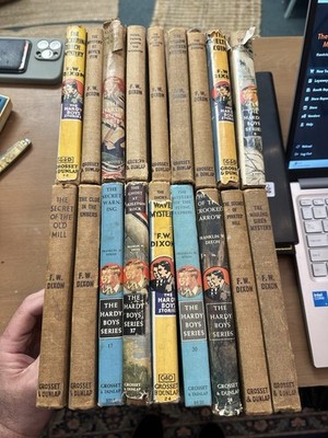 Lot of 18 The Hardy Boys Hardcover Franklin W Dixon