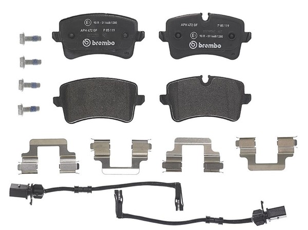 Brembo BremsbeläGe Mit ZubehöR Hinten (P 85 119) FüR Audi A6 Allroad C7 A7-image