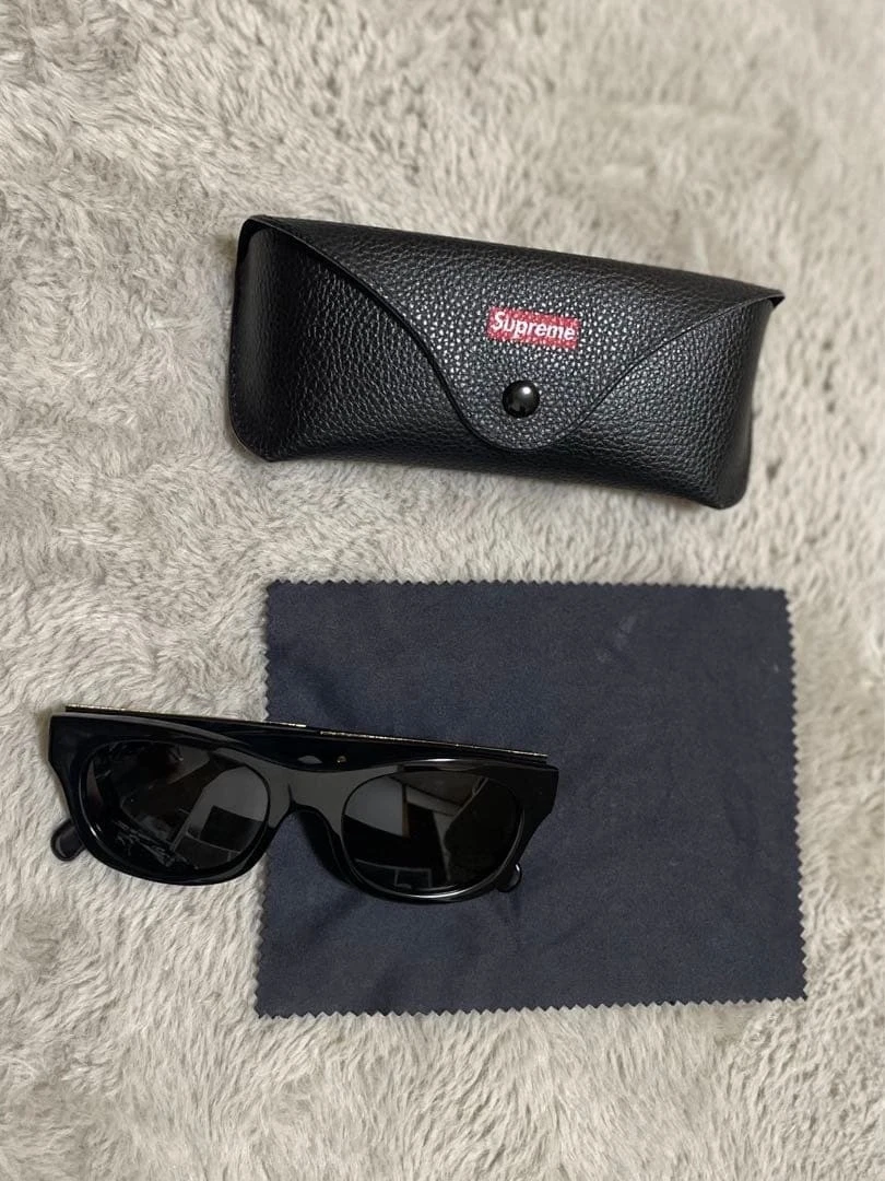 Supreme Black Sunglasses for Men for sale | eBay