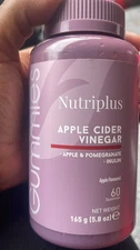 Farmasi Nutriplus  Apple Cider Vinegar Gummies, 60 pcs Free Ship 