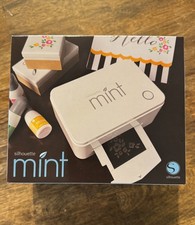 Silhouette Mint Custom Stamp Maker Complete Kit Crafters NIB  Never Opened 