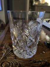 American Brilliant Cut Crystal Whiskey Tumbler