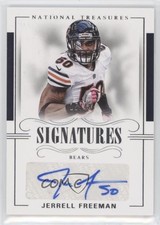 2017 Panini National Treasures Signatures 15/49 Jerrell Freeman #S-JFM Auto 8q4
