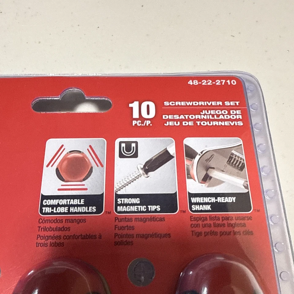 Milwaukee 48-22-2710 螺丝刀套件 10 件 — 第 3/4 张图片