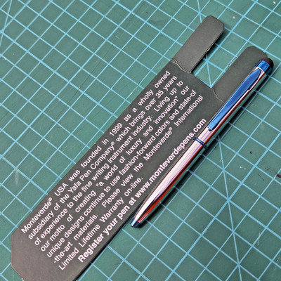 Monteverde Poquito Stylus Pen - kompakt, Metall, einziehbar
