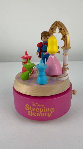Wooderful Life Disney Dornröschen Spieluhr zum Aufziehen aus Holz - Video 1 von 1