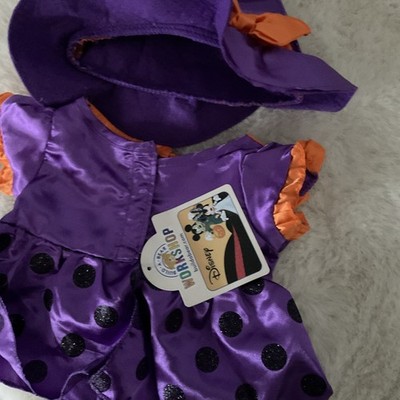 Build A Bear Halloween Minnie Maus Outfit Hexe Kleid Hexen Hut