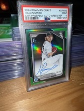 Hagen Smith 2024 Bowman Chrome Draft Green Refractor Auto /99!! 