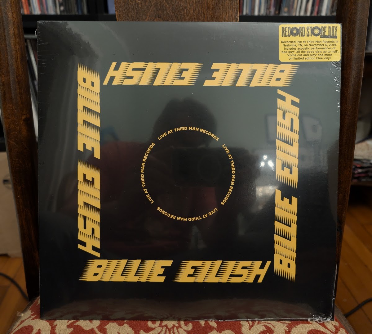 Billie Eilish Live At Third Man Record Vinyl Recors for sale