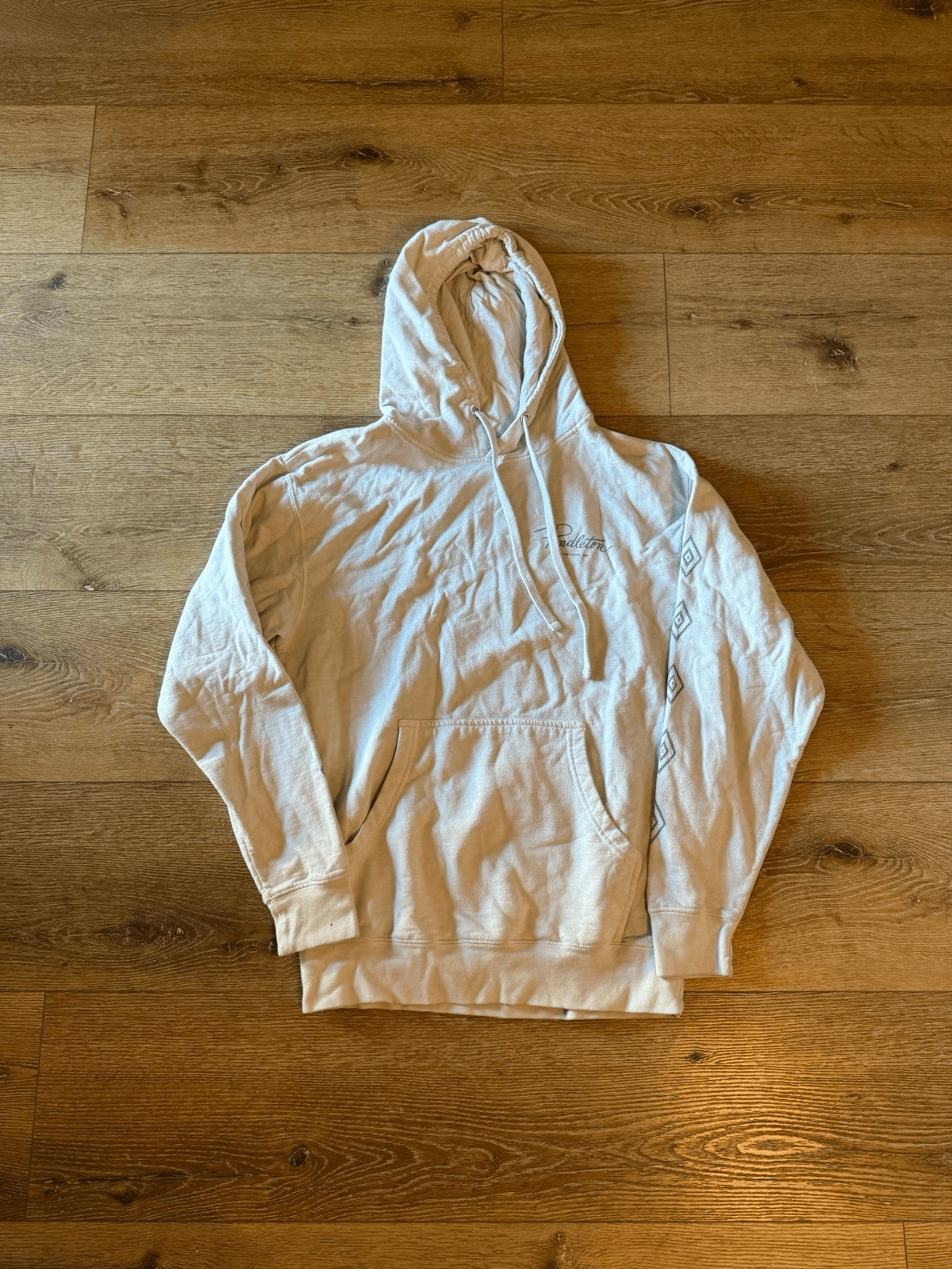 Pendleton Mens White Graphic Pullover Sweatshirt … - image 2