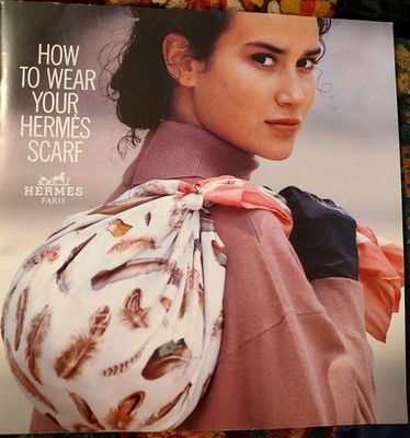 Hermès   How to Wear your HERMÈS Scarf  Booklet 1988 Featuring 19 scarves