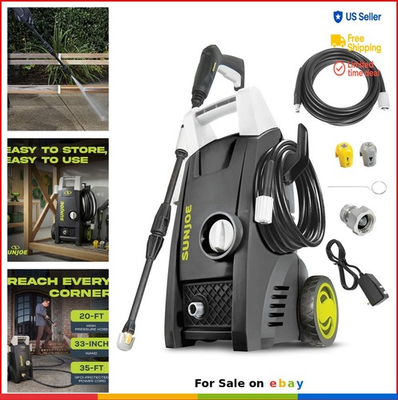 #ad #ad Electric Pressure Washer 1600 PSI with Adjustable Spray Wand $165.00