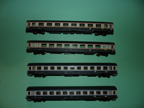 ACME rame 7 voitures voyageurs INTERCITY VESUVIO 55011 + 55024 NEUF et RARE - Imagen 4 de 14