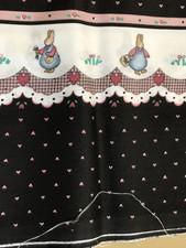 3 Yards VINTAGE Daisy Kingdom Honey Bunny Dou...