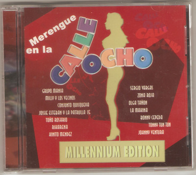 RARE VARIOUS ARTISTS MERENGUE EN LA CALLE OCHO MILLENIUM EDITION 2000 CD VG+