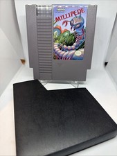Millipede (Nintendo NES, 1987) Authentic With Game Holder