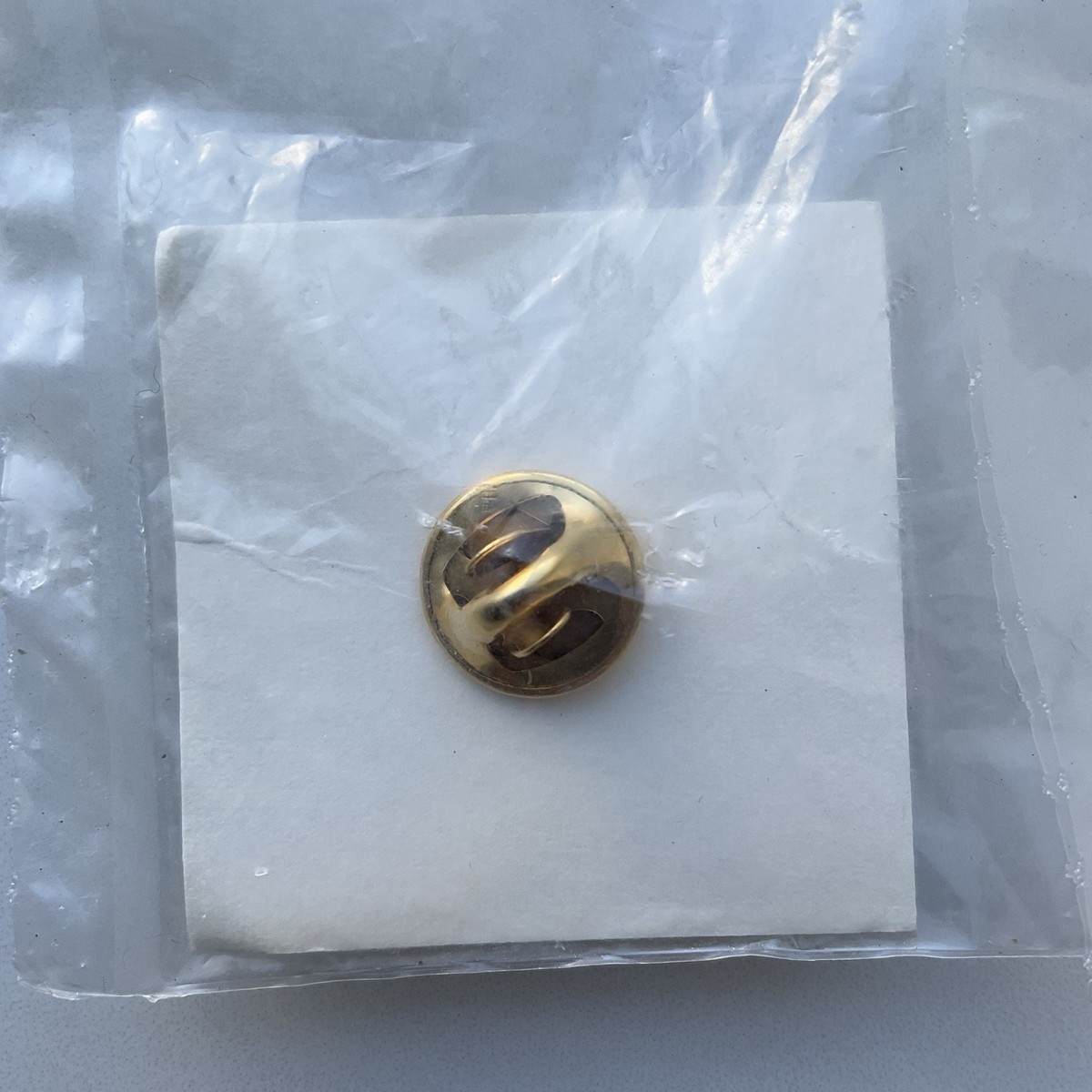 Vintage 1980s Rainbow Apple Logo Lapel Pin NOS Sealed Made in USA