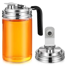 MAGICLULU 2-Pack Regular Jar Tip Lid, Rust-Proof Metal Canning Covers for Foo...