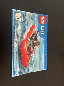 LEGO CITY: Police Patrol Boat (60129) 100% Complete (Excellent Condition)