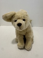 Dowman soft touch Golden Retriever soft plush toy with tag 12”