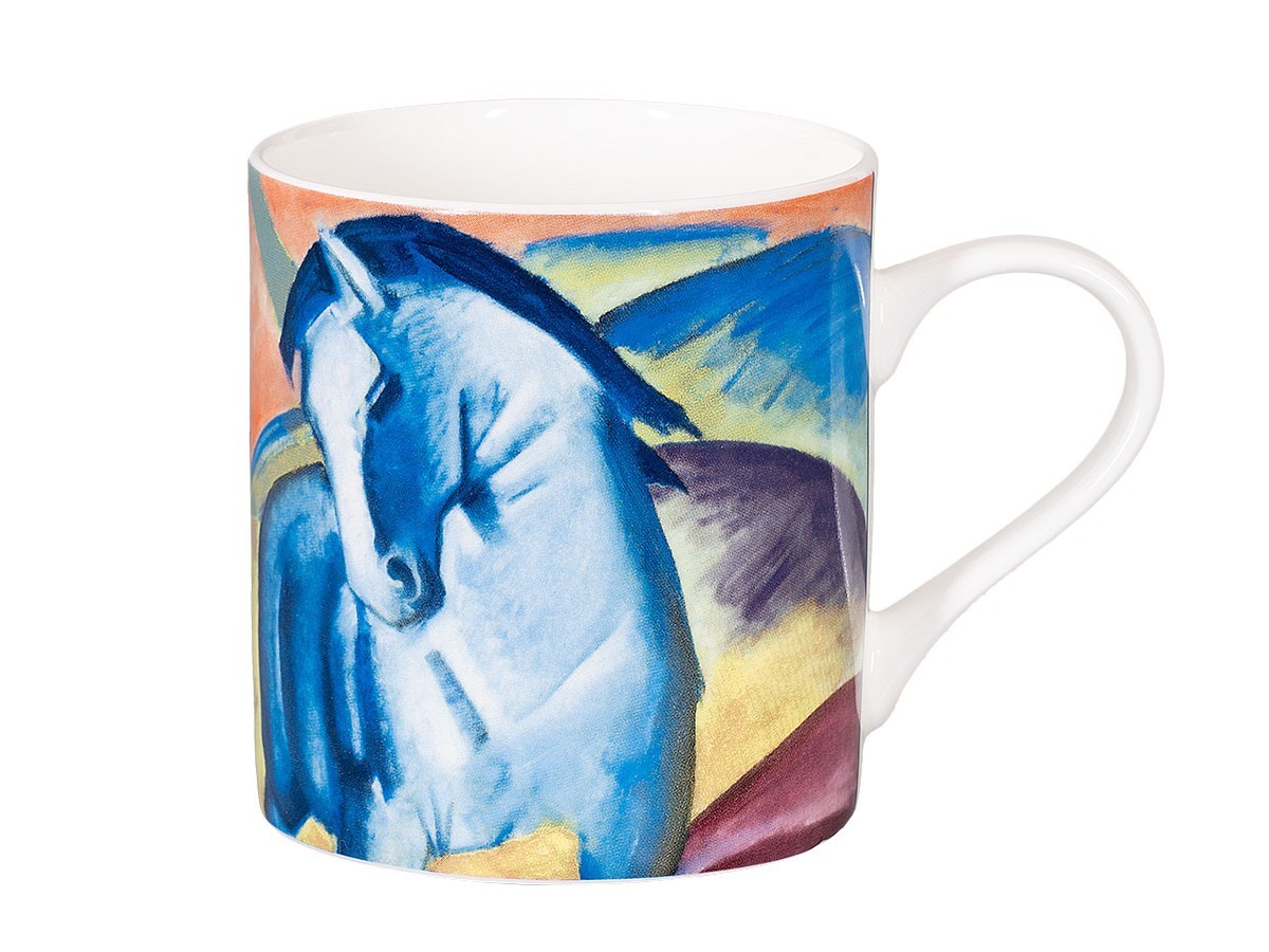 Könitz Kaffeetasse / Teetasse / Becher ""F. Marc Blaues Pferd"" 400ml, Porzellan