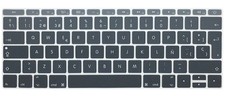 HRH Spanish Silicone Keyboard Cover Skin for MacBook Pro 13" A1708 A1988 No T...