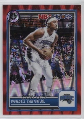 2023 NBA Hoops Premium Stock Red Seismic Prizm /199 Wendell Carter Jr #174 0s55