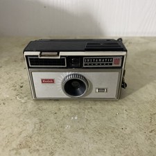 Vintage 1960s Kodak Instamatic 104 Camera Untested With Black Leather Case