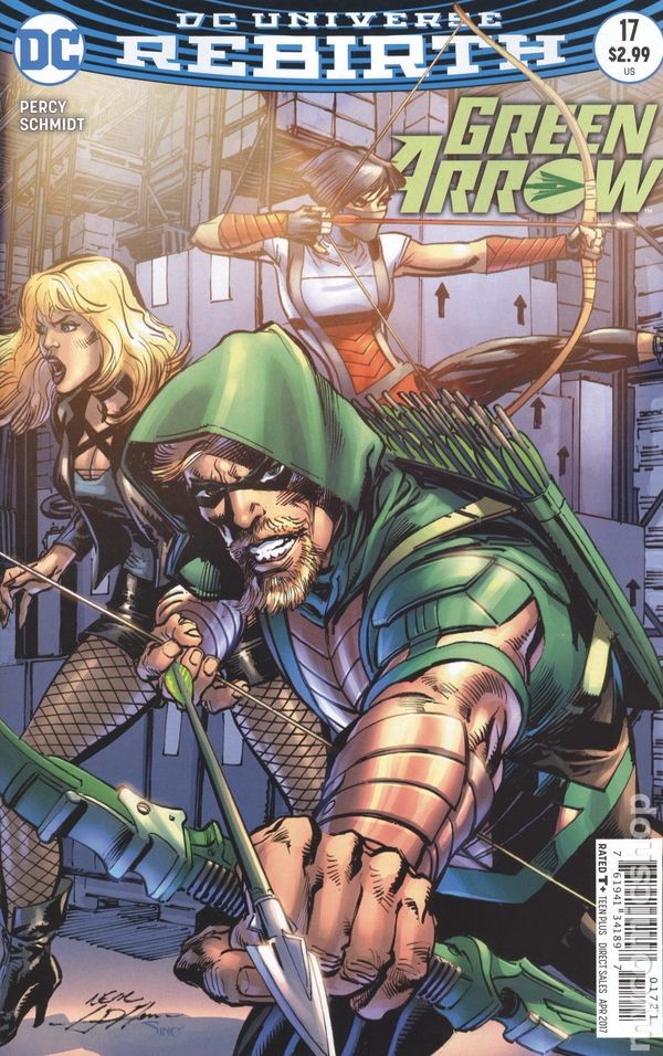Green Arrow #17B Adams Variant VF 2017 Stock Image