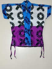 African Print Dress Women s Fashion. Top And Pant. With Two Side Pockets Size. L