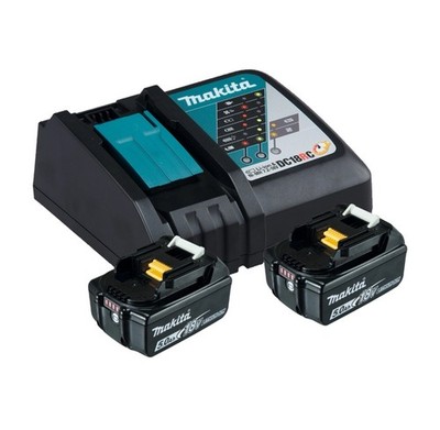 Akku + Ladegerät »Power Source-Kit LXT«, 18V, 3Ah, schwarz/blau
