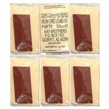 HO HAY BROTHERS 5003-01 --- IRON ORE LOAD FOR 22' MDC ORE CARS (5 LOADS) --- NEW