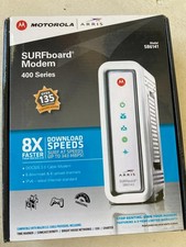 ARRIS / Motorola SurfBoard SB6141 DOCSIS 3.0 Cable Modem White NOB