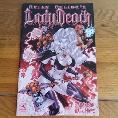 US AVATAR PRESS BRIAN PULIDO'S LADY DEATH - ABANDON ALL HOPE (2005) #2 COMIC VGC