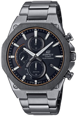 Unbenutzte CASIO EDIFICE EFS-S570YDC-1AJF Schwarz Sport Chronograph Herrenuhr...